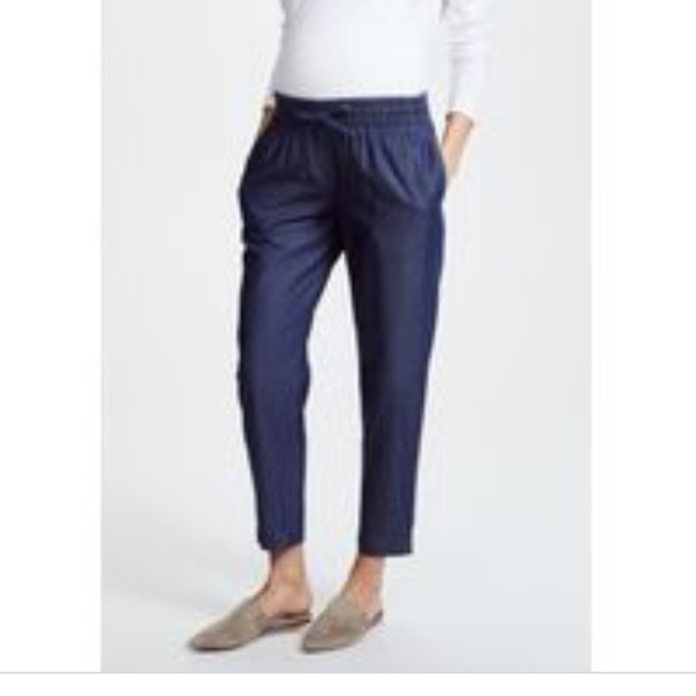Hatch Maternity The Amelia Drawstring Pant Sz 2